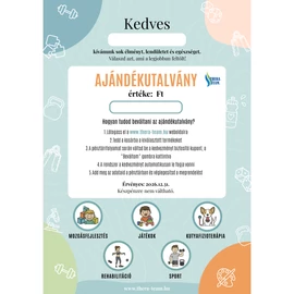 Ajándékutalvány választható értékben (digitális)