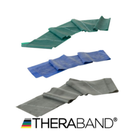 TheraBand erősítő gumiszalag 150 cm - haladó csomag (3 db-os, zöld, kék és fekete)