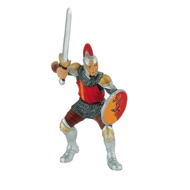 Piros kardos lovag figura