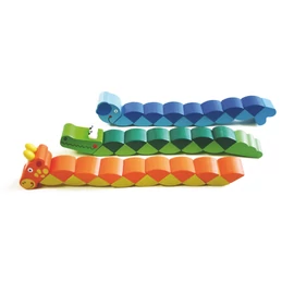 Állat puzzle kígyó - fa