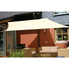 Napvitorla 3x3 m bézs