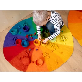 Évszak kör szőnyeg – gyapjú, 100 cm