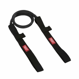 Gymstick Pót-gumikötél rögzítő textillel, fekete, pár