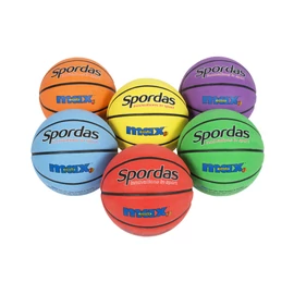 Spordas Max kosárlabda szett (6 db, 5-ös méret, színes)