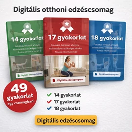 Gumiszalagos edzésprogram csomag (3 részes)