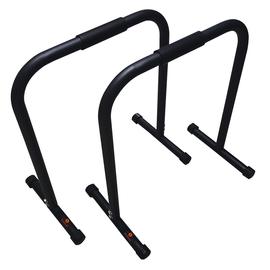 Sveltus Parallel fitness bars, tolozkodó állvány, 72 cm magas,  fekete színben