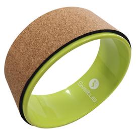 Sveltus jóga kerék, átmérő 32 cm, parafa borítással