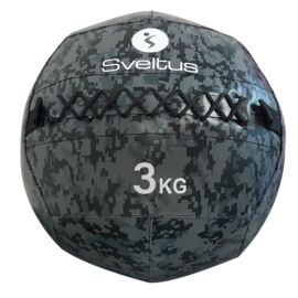 Sveltus Wall Ball (medicinlabda), terepszínű, 3 kg-tól 12 kg-ig