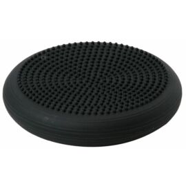 Togu® Dynair tüskés felszínű (senso) dinamikus ülőpárna, átm. 36 cm, fekete + Ajándék mozgásprogram