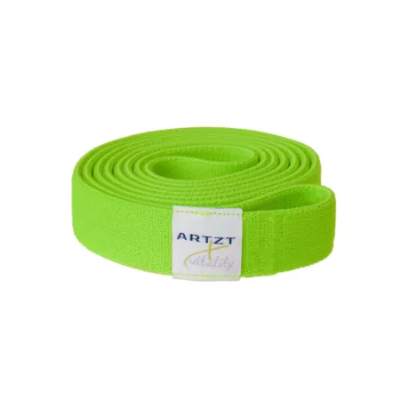 ARTZT vitality textil powerband szalag, gyenge, zöld, ajándék gyakorlatfüzettel