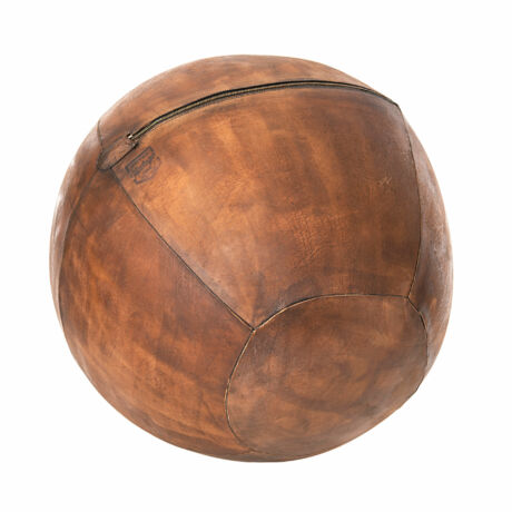 ARTZT Vintage marhabőr huzat fitnesz labdához, átmérő: 75 cm