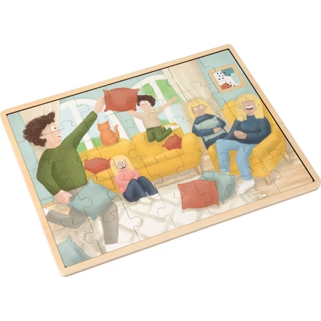 Puzzle Párnacsata