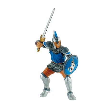 Kék kardos lovag figura