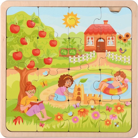 Életciklus puzzle Évszakok