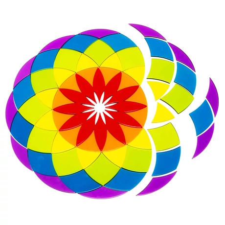 Nagy akril mandala