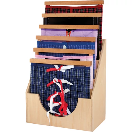 Montessori öltözködés keret 7 db
