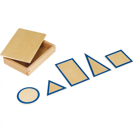 Montessori geometriai alaplap készlet