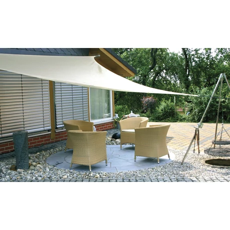 Napvitorla 3,6x3,6x3,6 m bézs