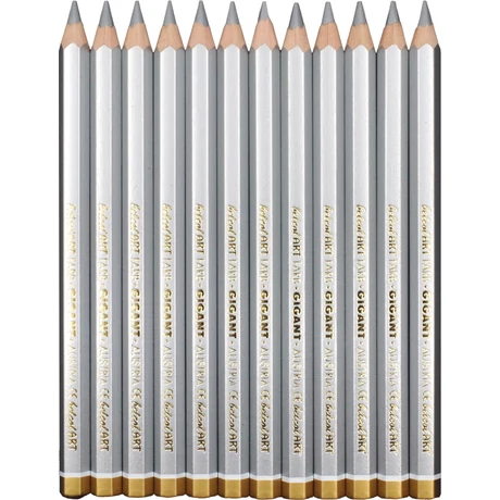 belcolART Farb Gigant 12 db ceruza Ezüst