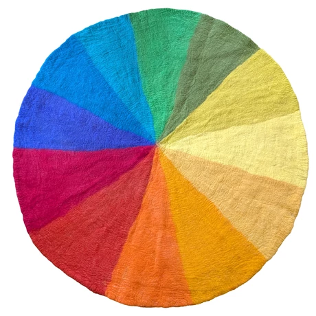 Filc évkör szőnyeg 12 hónaphoz, 150 cm