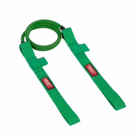 Gymstick Pót-gumikötél rögzítő textillel, zöld, pár