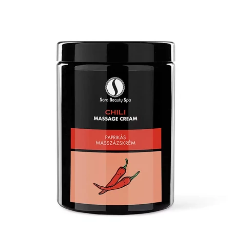 Sara Beauty Spa - Narancsbőr elleni krém - Paprikás Masszázskrém 1000 ml