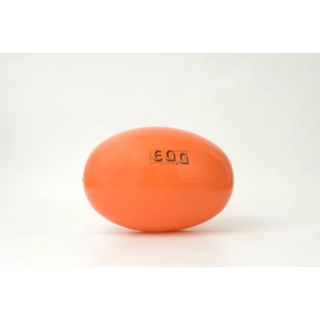 Ovális tojás alakú gimnasztikai labda átm. 55 cm, narancs