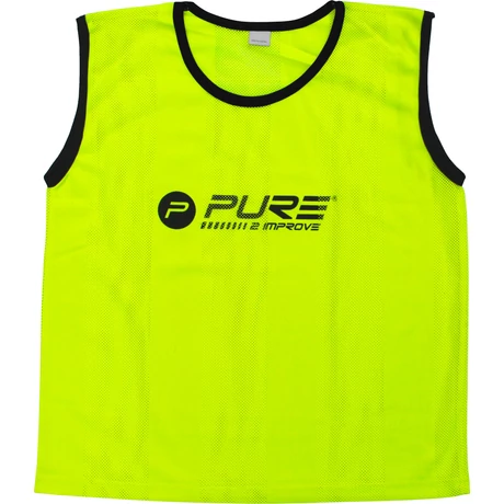 pure2improve_neon sárga_hálós_jelzőmez_mini_méretben