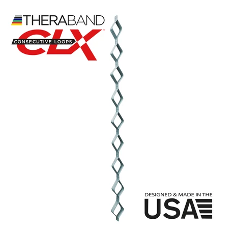 TheraBand CLX-Consecutive Loops 22 méteres speciálisan erős, ezüst