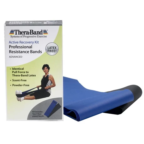 TheraBand Latexmentes erősítő gumiszalag 150 cm - haladó csomag