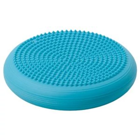 Togu Dynair tüskés felszínű (senso) dinamikus ülőpárna, átm. 36 cm, türkiz + Ajándék mozgásprogram