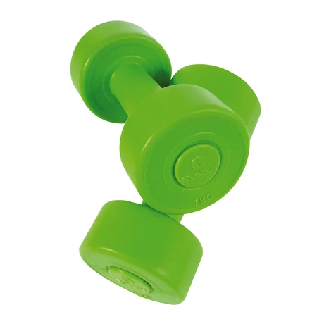 Sveltus kézi súlyzó műanyag borítással 1 kg