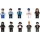Építőkocka minifigurák 20 db