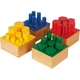 Montessori színes hengerek