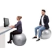 Memory Ball speciális gimnasztikai labda Ø 65 cm BRQ, szürke