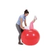 Therasensory texturált fitnesz labda Ø 100 cm, piros