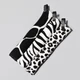 KLRK Home - textil pelenka, muszlin anyagból - VADON B&W, 3 DB