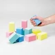 Rolyan Temper Foam R-Lite Foam Blocks 12 darabos, 4 különböző erősségű kézerősítő, habtégla