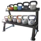 Sveltus Kettlebell állvány (tartó) 120 cm x 63 cm x 35 cm, max. terhelés 200 kg