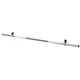 Sveltus súlyzórúd, 130 cm, ezüst - tárcsarögzítővel, 28mm
