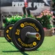 Sveltus bumper olimpiai gumírozott, fém crossfit súlytárcsa, 15 kg