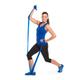 TheraBand erősítő gumiszalag 150 cm, extra erős, kék + gumiszalagos edzésprogram kezdőknek (digitális)