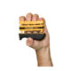 Digi-Flex hand/finger exercise system, kéz/ujj erősítő, sárga, erősség: 0,7 kg - 2,3 kg