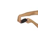 TheraBand - Hand Xtrainers kézerősítő, fekete, extra erős