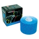TheraBand kineziológiai tape 5 cm x 5 m, kék, kék mintával, 6 db-os csomagolásban