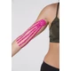 Theraband kineziológiai tape 5 cm x 25,4 cm rózsaszín/fehér mintával (20 db) - előre levágott