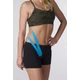 TheraBand kineziológiai tape, kék/kék mintával 5 cm x 31,4 m