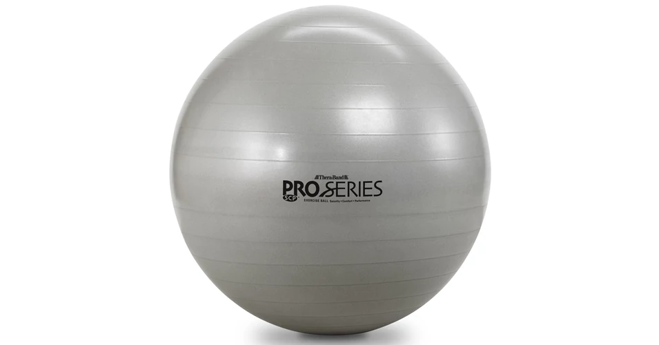 Metal Labda TheraBand ProSeries Premium fitness labda 85 cm, ezüst